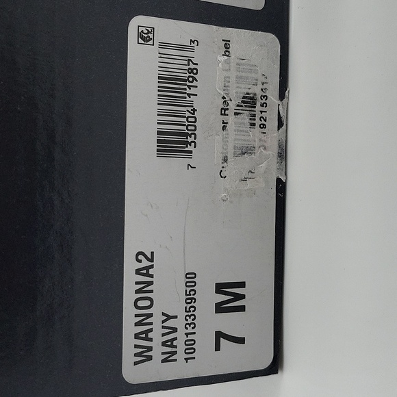 1051- Karen Scott Ankle Boots Size 7 White And Blue Colors NWT - Picture 8 of 8